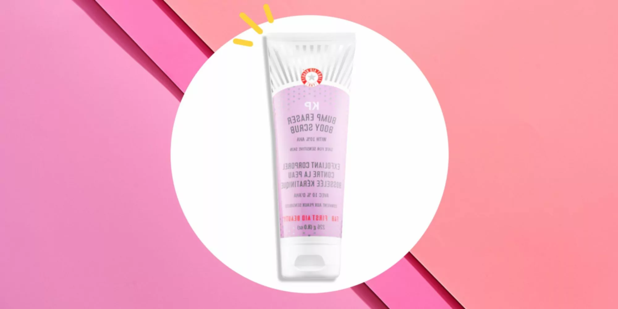 førstehjælp beauty bump eraser body scrub